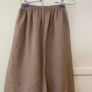 Ann Mashburn gauze midi skirt